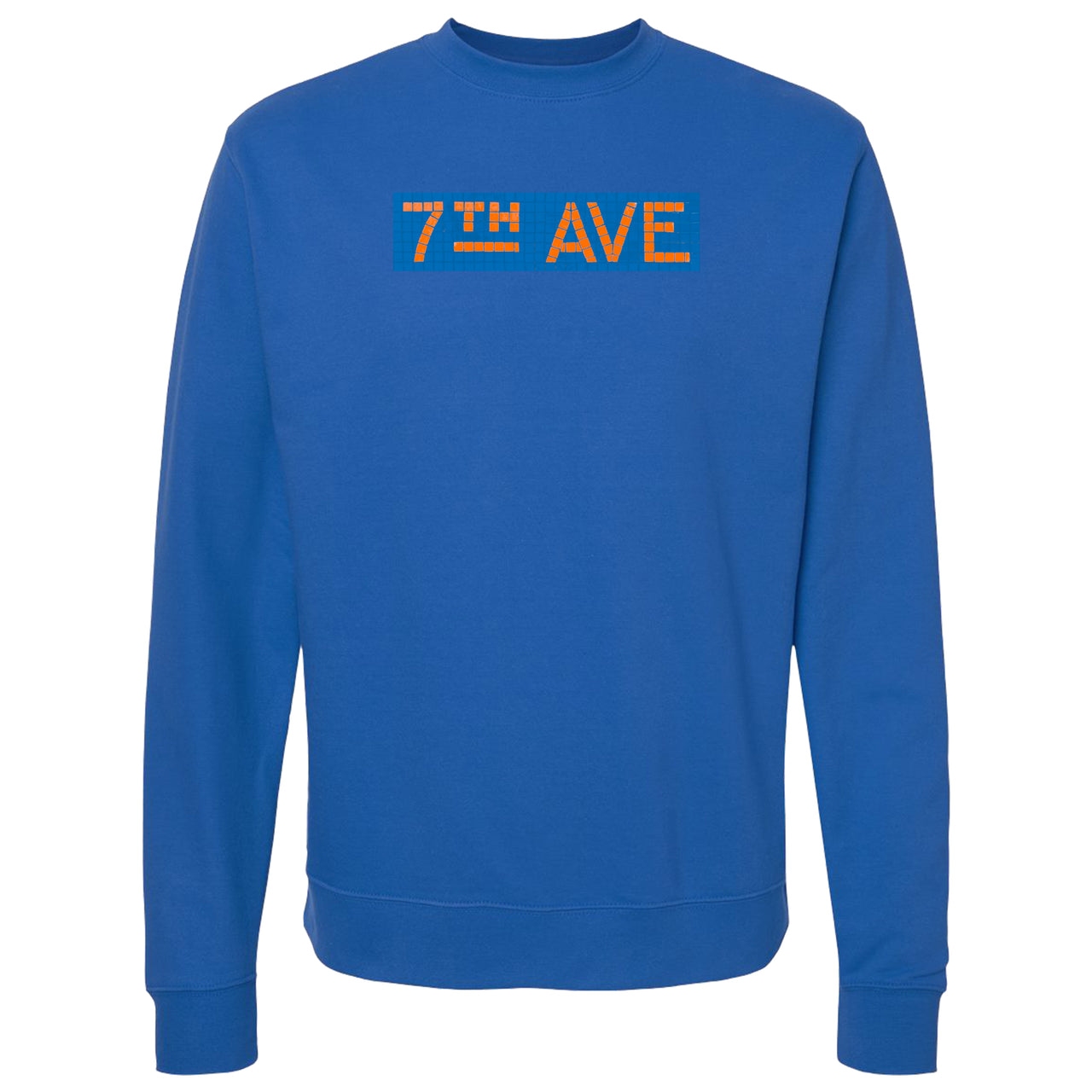 7th Ave (Knicks orange/blue)