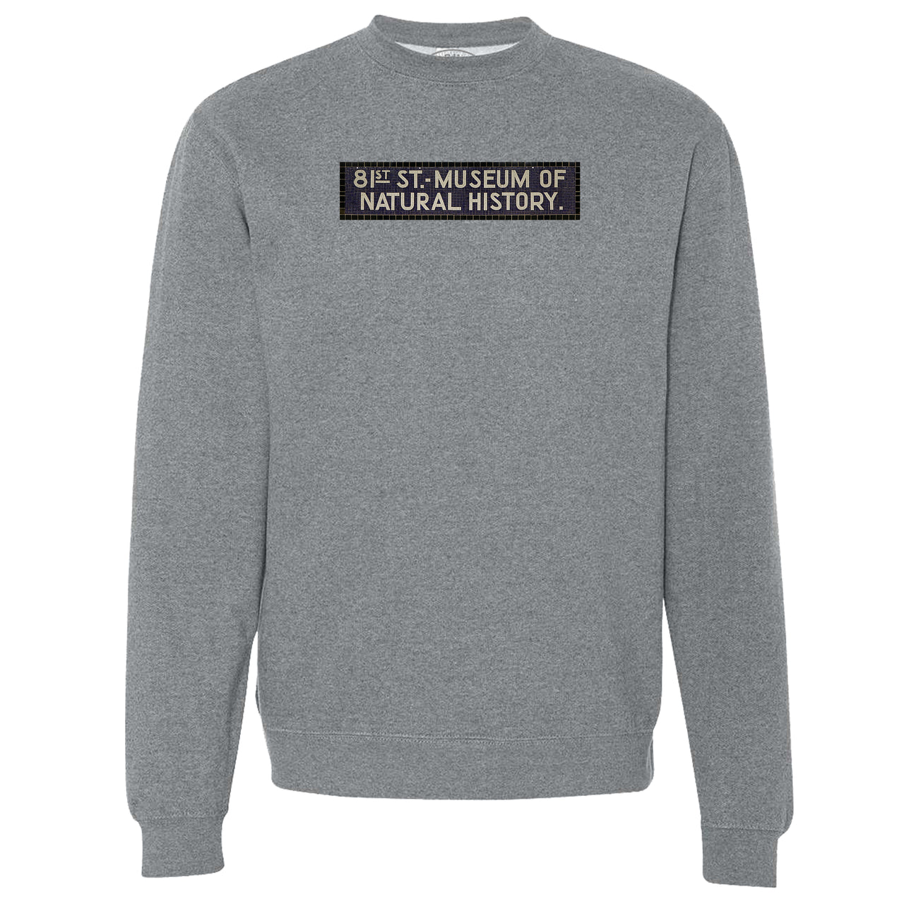 81st St - Museum of Natural History crewneck