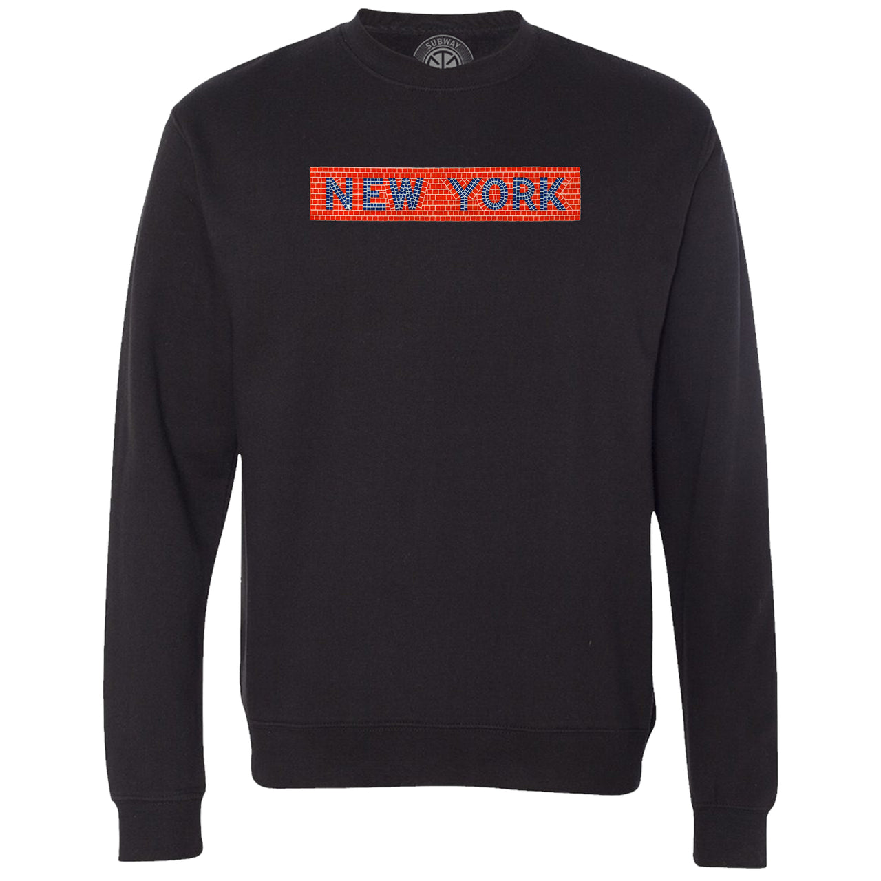 New York crewneck (Knicks blue/orange)
