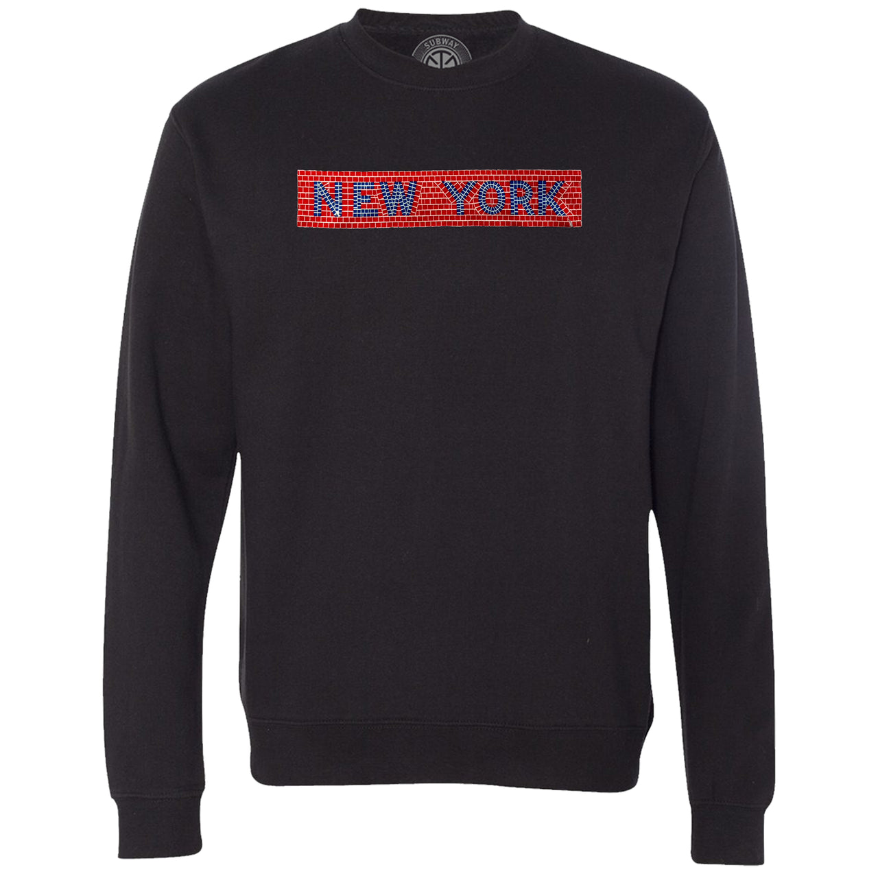 New York crewneck (Rangers blue/red)