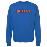 Queens crewneck (Mets orange/blue)