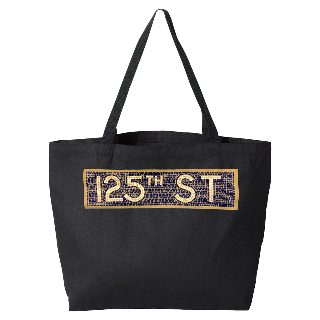 125th Street tote bag from Harlem in New York City