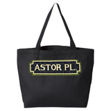 Astor Place tote bag from New York City