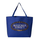 Bleecker Street blue tote bag from New York City subway