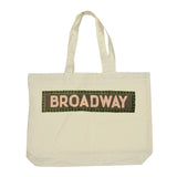 Broadway tote bag from New York City Subway