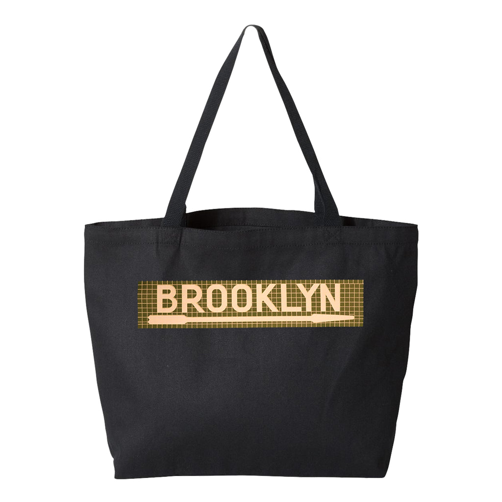 Brooklyn tote bag from New York City Subway