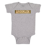 Brooklyn baby onesie from New York City Subway