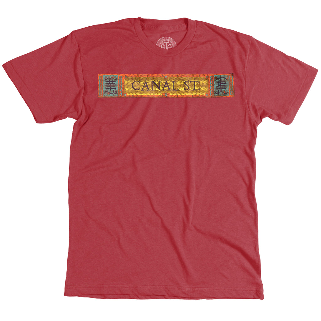 Canal Street shirt from New York City Subway