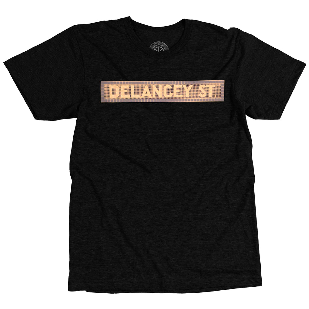 Delancey Street shirt from New York City Subway