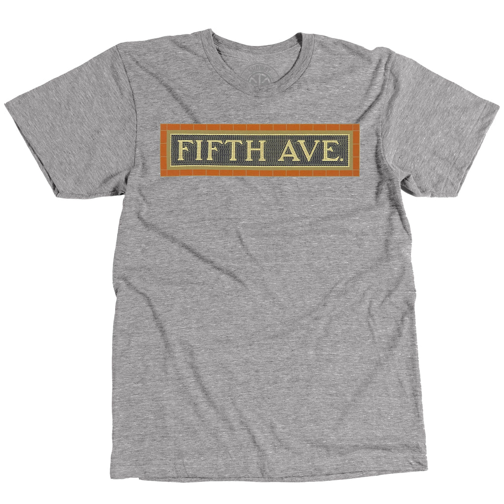 Fifth Ave shirt from New York City Subway