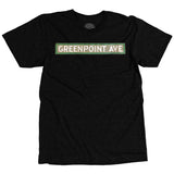 Greenpoint Ave shirt from New York City Subway