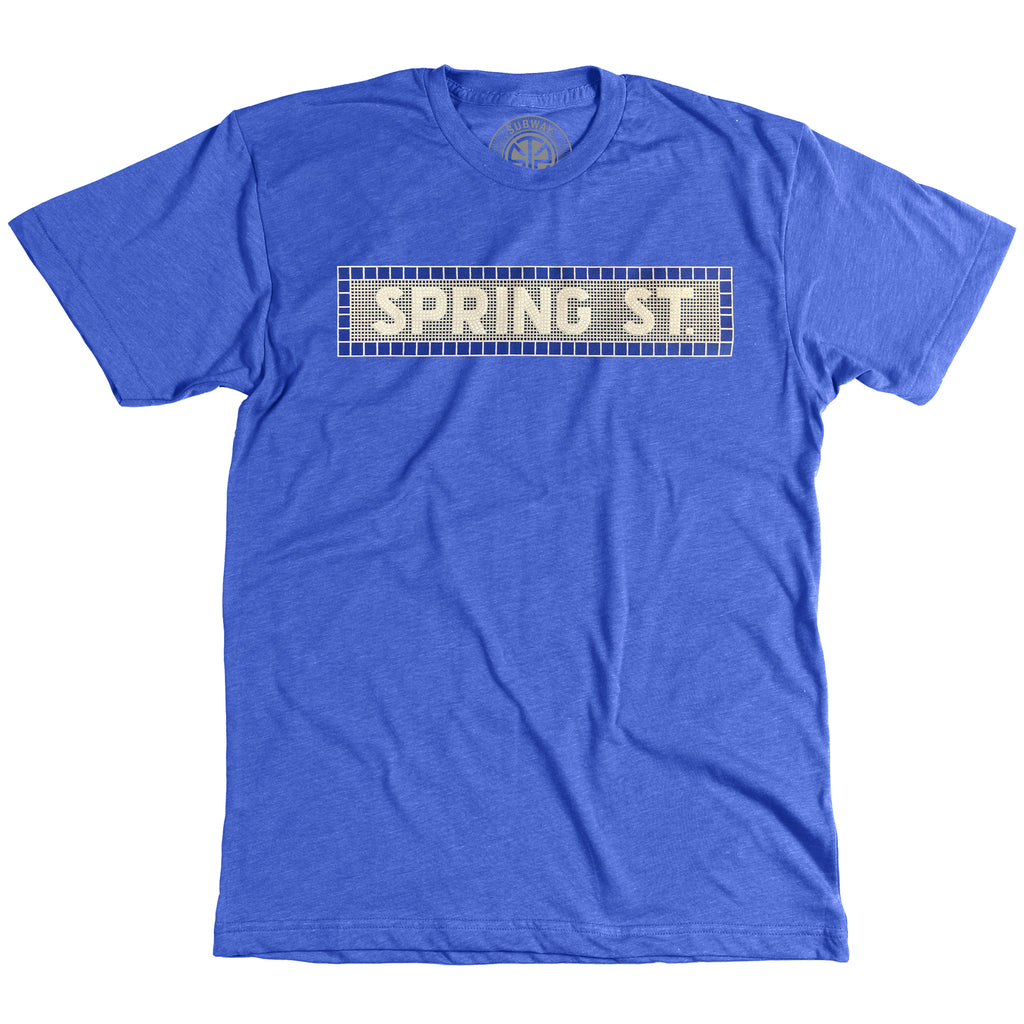 Spring Street shirt from New York City Subway