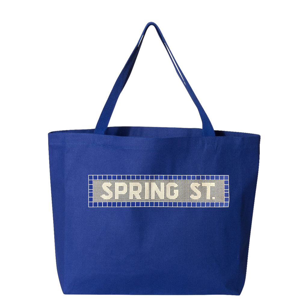 Spring Street tote bag from New York City Subway