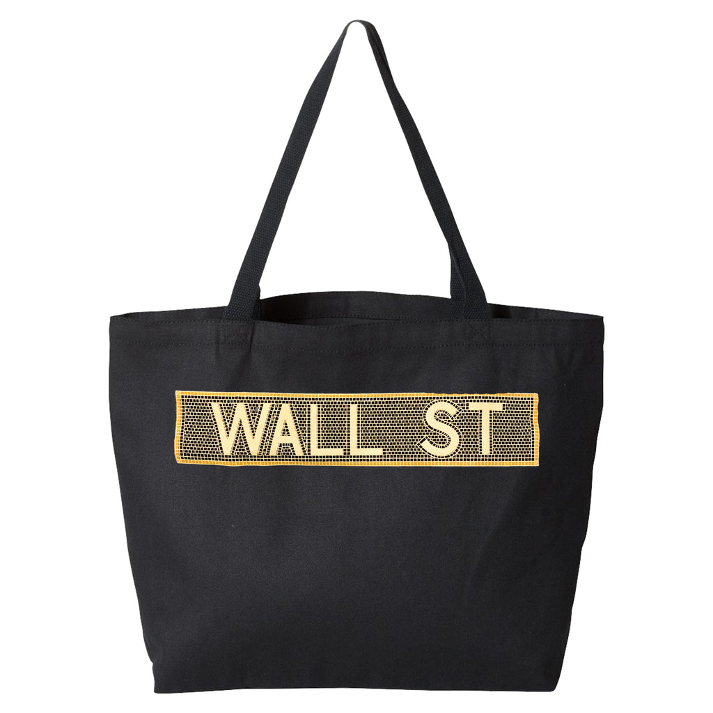 Wall Street tote bag from New York City Subway