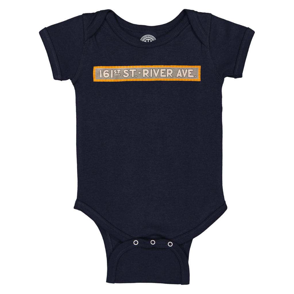 Yankee Stadium baby onesie from New York City